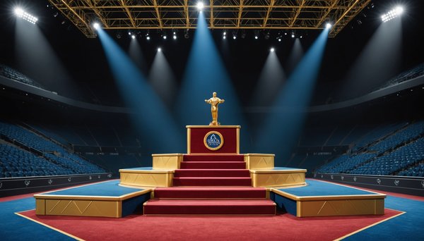 Location podium sportif 3 marches pour vos événements réussis